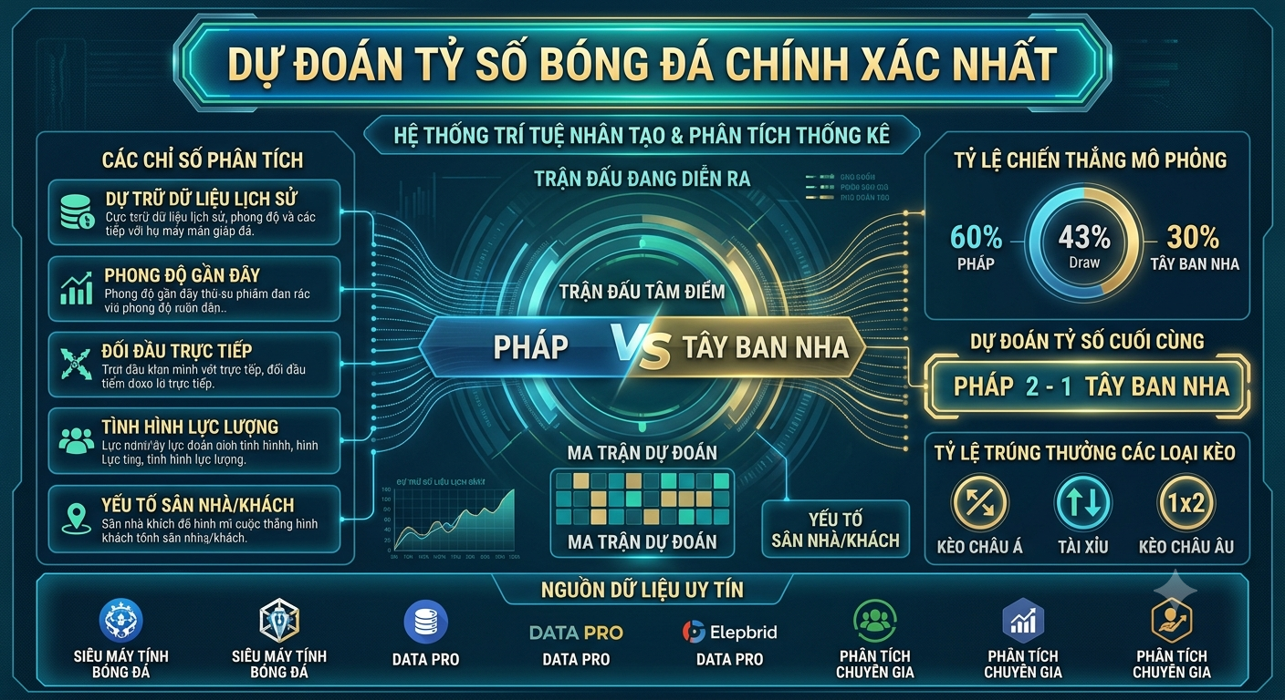 dự đoán tỷ số bóng đá chính xác nhất