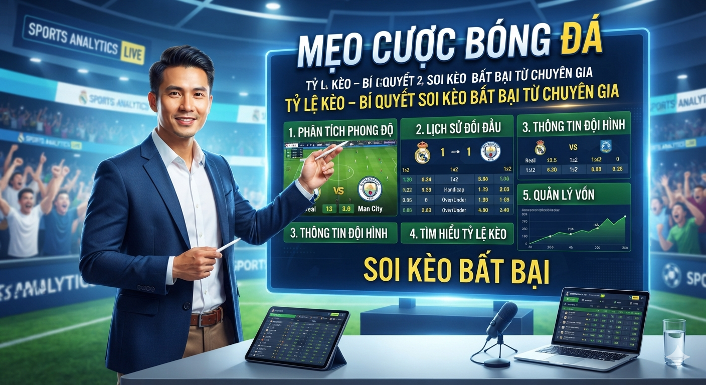 mẹo cược bóng đá tỷ lệ kèo
