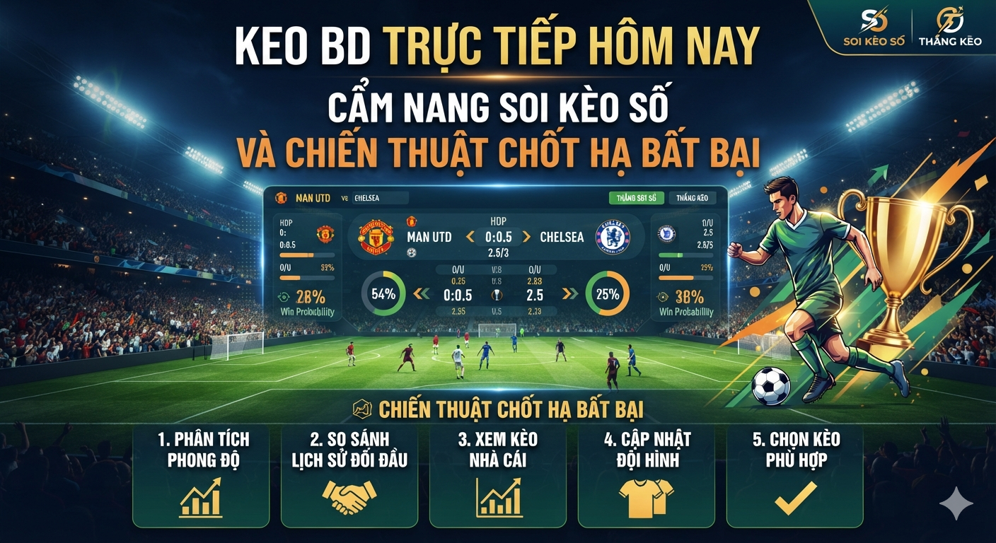 keo bd truc tiep hom nay